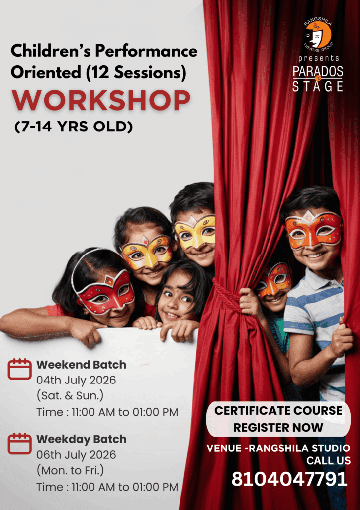 Children Acting Workshop by Rangshila